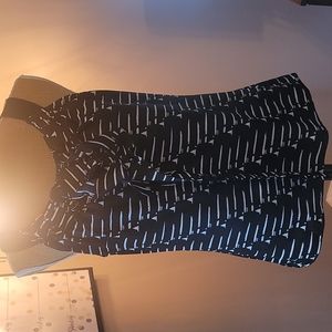 Black & White Top from The Limited EUC